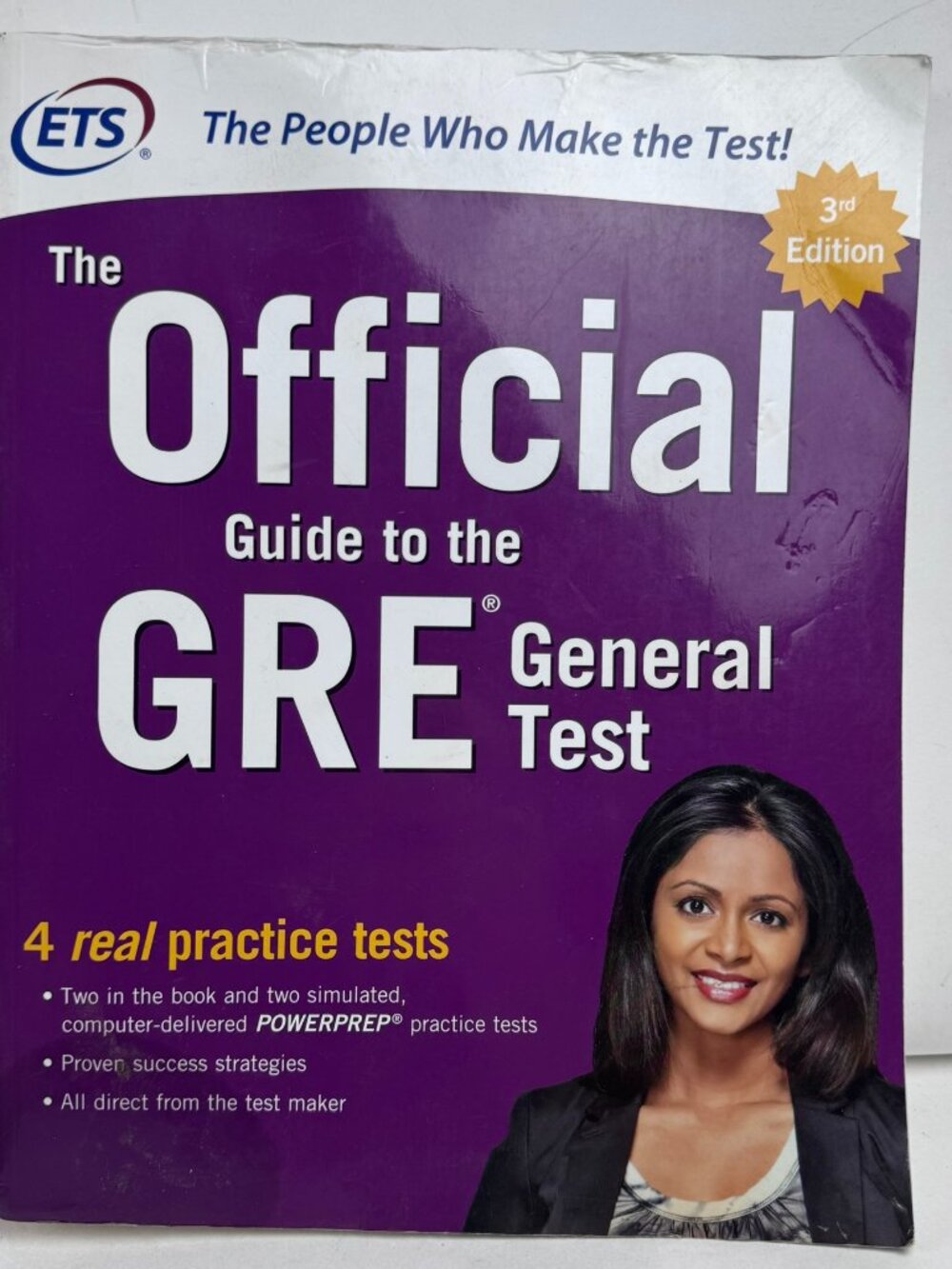 The Official Guide to the GRE General Test Third 3rd Edition ETS 9781259862410